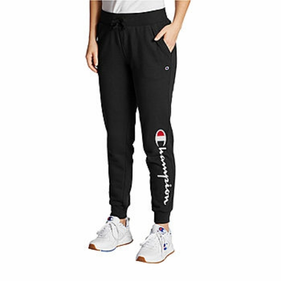 Champion Pants - Champion Fleece Logo Womens Joggers New